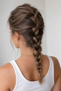 24. Two-Minute French Braid