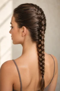 2. Tight French Braid