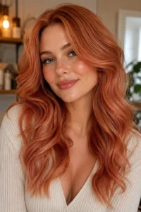 23. Peachy Copper Hair Tint