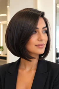 20. Sleek Layered Bob
