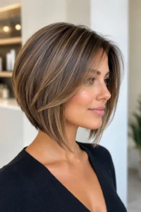 12. Angled Layered Bob