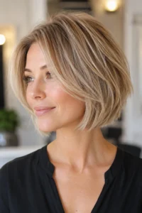 16. Layered Bob for Fine Hair