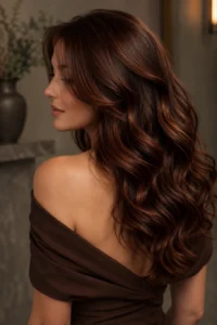 4. Chestnut Brunette With Subtle Auburn Reflection