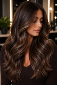 12. Soft Mocha Blend for Naturally Thick-Looking Hair