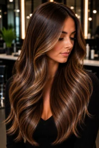 27. Honey Brunette Balayage Without Harsh Contrast