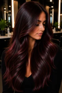 30. Cherry Cola Brunette With Rich Shine