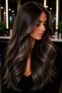 33. Truffle Brunette Hair That Looks Designer