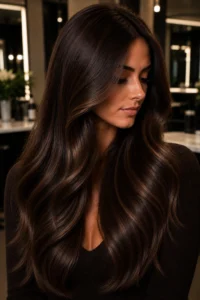 35. Old Money Brunette That Defines Quiet Luxury