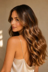8. Honey Brown Hair With Sun-Kissed Dimension