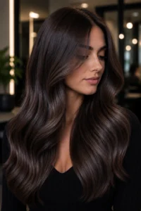 8. Cool Mocha Brunette for Modern Elegance