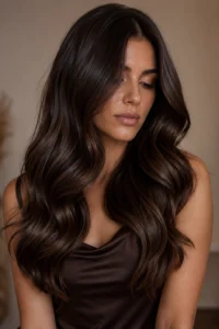 2. Chocolate Brown Hair Gloss That Looks Expensive