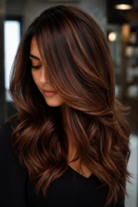 20. Cinnamon Brunette Gloss That Looks Rich