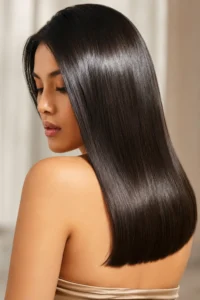 33. Wet-Look Hair Gloss Without Greasiness
