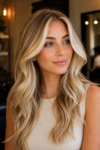 10. Chestnut Face-Framing Highlights on Dark Hair
