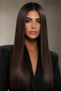 4. Dark Cocoa Gloss for Naturally Healthy Hair