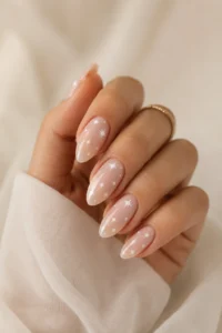 33. White Star Nail Designs