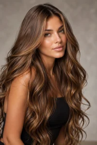 8. Honey Brown Hair With Sunlit Dimension