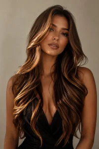 12. Bronze Brunette With a Warm Metallic Glow