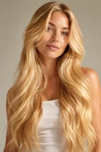 13. Golden Blonde With Warm Radiance