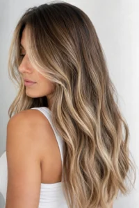 3. Creamy Vanilla Balayage on Light Brown Hair