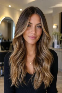 27. Bronde Balayage With Soft Front Highlights