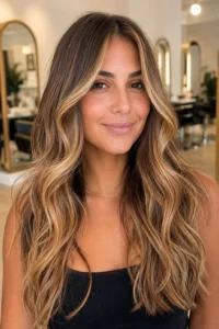 26. Honey Blonde Balayage Around the Face