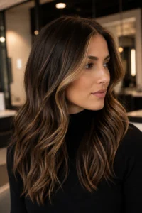 26. Partial Balayage Concentrated Around the Hairline