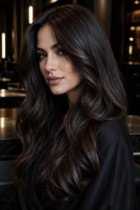 18. Smoky Espresso Brunette With Muted Dimension