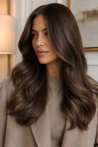 30. Cashmere Brunette With Seamlessly Blended Tones