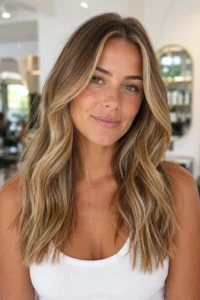 14. Sun-Kissed Highlights Around the Hairline