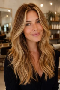 26. Sun-Kissed Honey Blonde