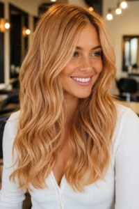 31. Apricot Honey Blonde