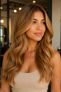 8. Amber Honey Blonde