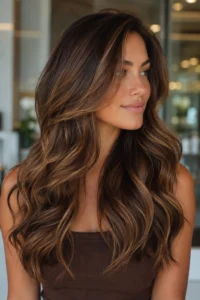 10. Hazelnut Brunette With Soft Golden Depth