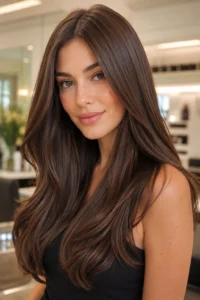4. Natural Medium Brown With a Polished Finish
