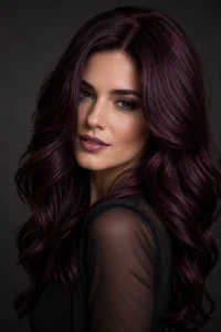 29. Plum Brunette With Deep Violet Reflection