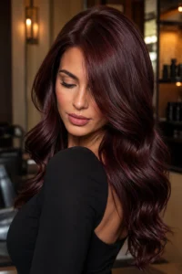 26. Mahogany Brown Hair With Wine Undertones
