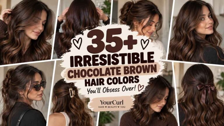 best chocolate brown hairstyles
