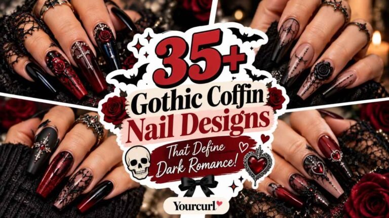 gothic coffin nail ideas