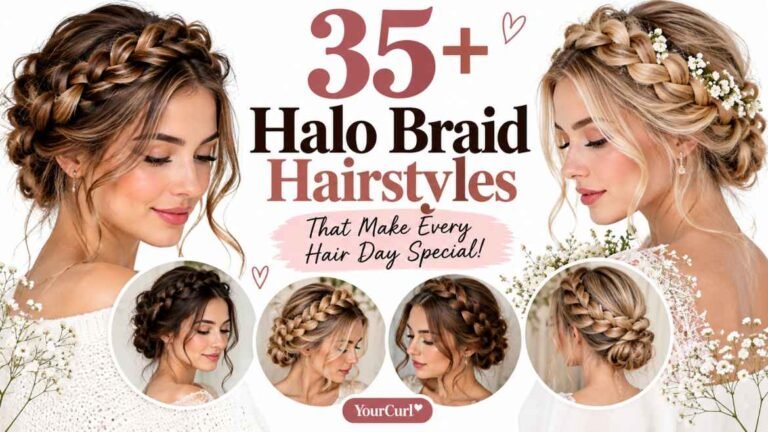 halo braid hairstyles