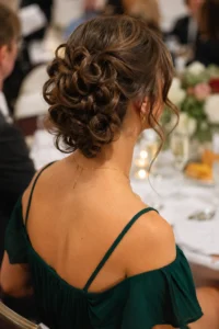 18. Pinned Curls Updo