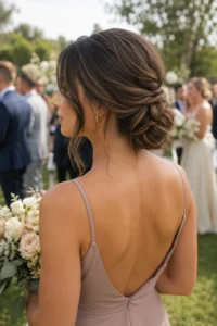 21. Loose Low Updo