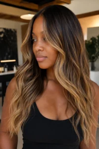2. Honey Blonde Balayage