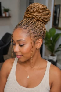 24. Protective Styles For Honey Blonde Hair
