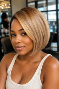 8. Honey Blonde Bob