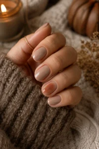 6. Minimalist Aura Accent Nail