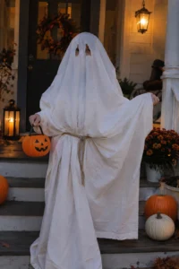 1. No Sew Ghost Sheet Costume
