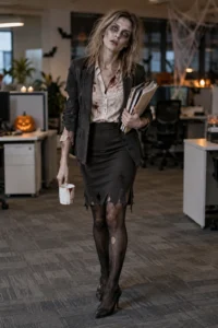 21. Office Zombie Work Costume