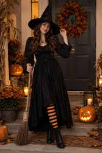 7. Classic Witch Costume For Women