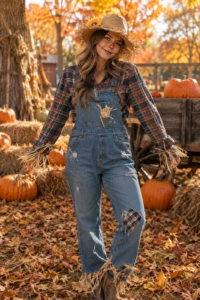 3. Thrift Store Scarecrow Costume